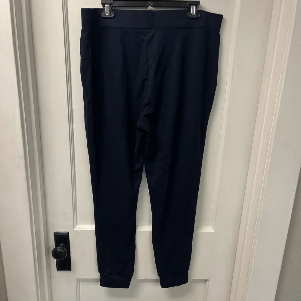 NWT Matty M Essential Jogger Comfort Jogger Navy Blue Size XL